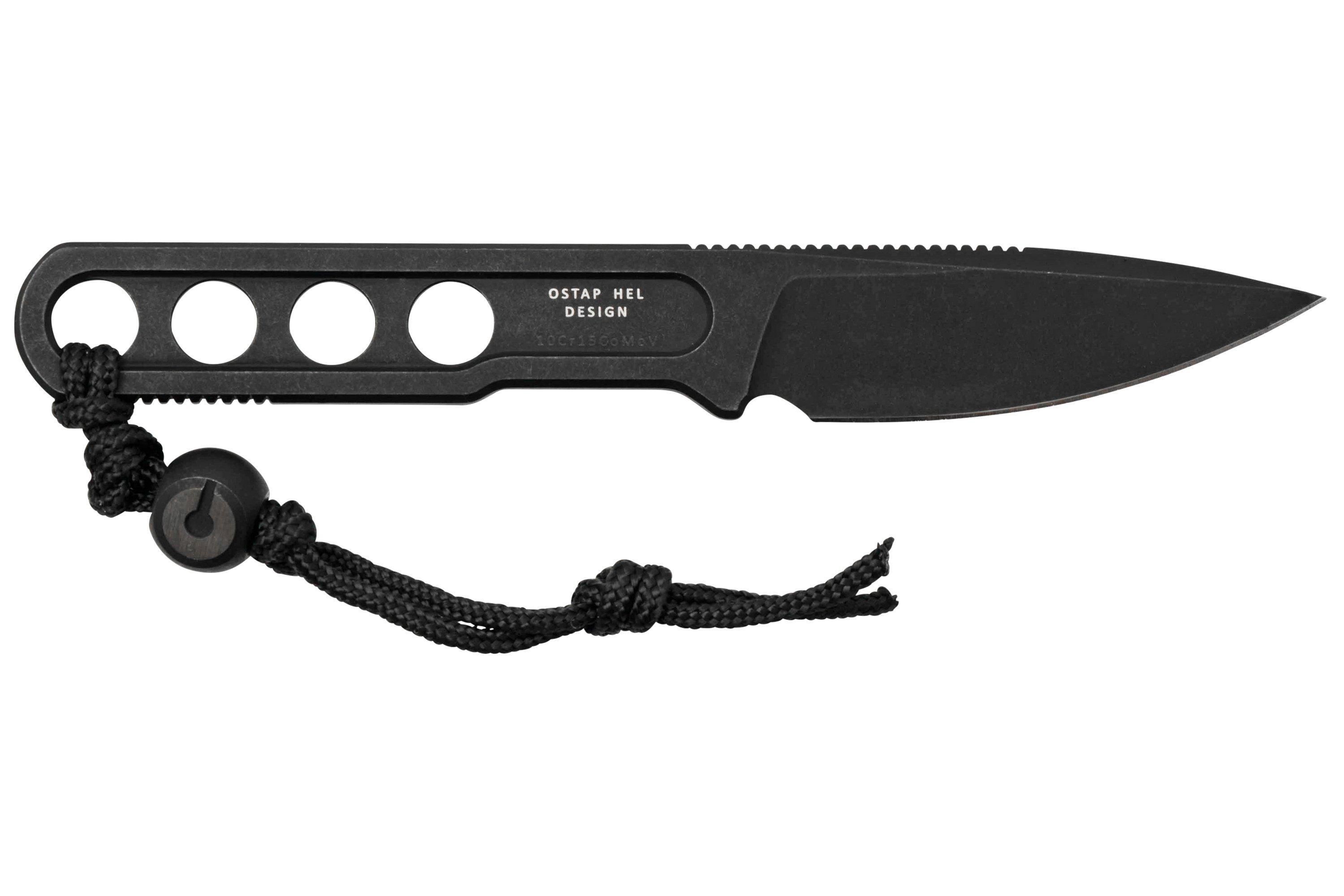 Civivi Circulus C220121, Black Stonewashed Neck Knife