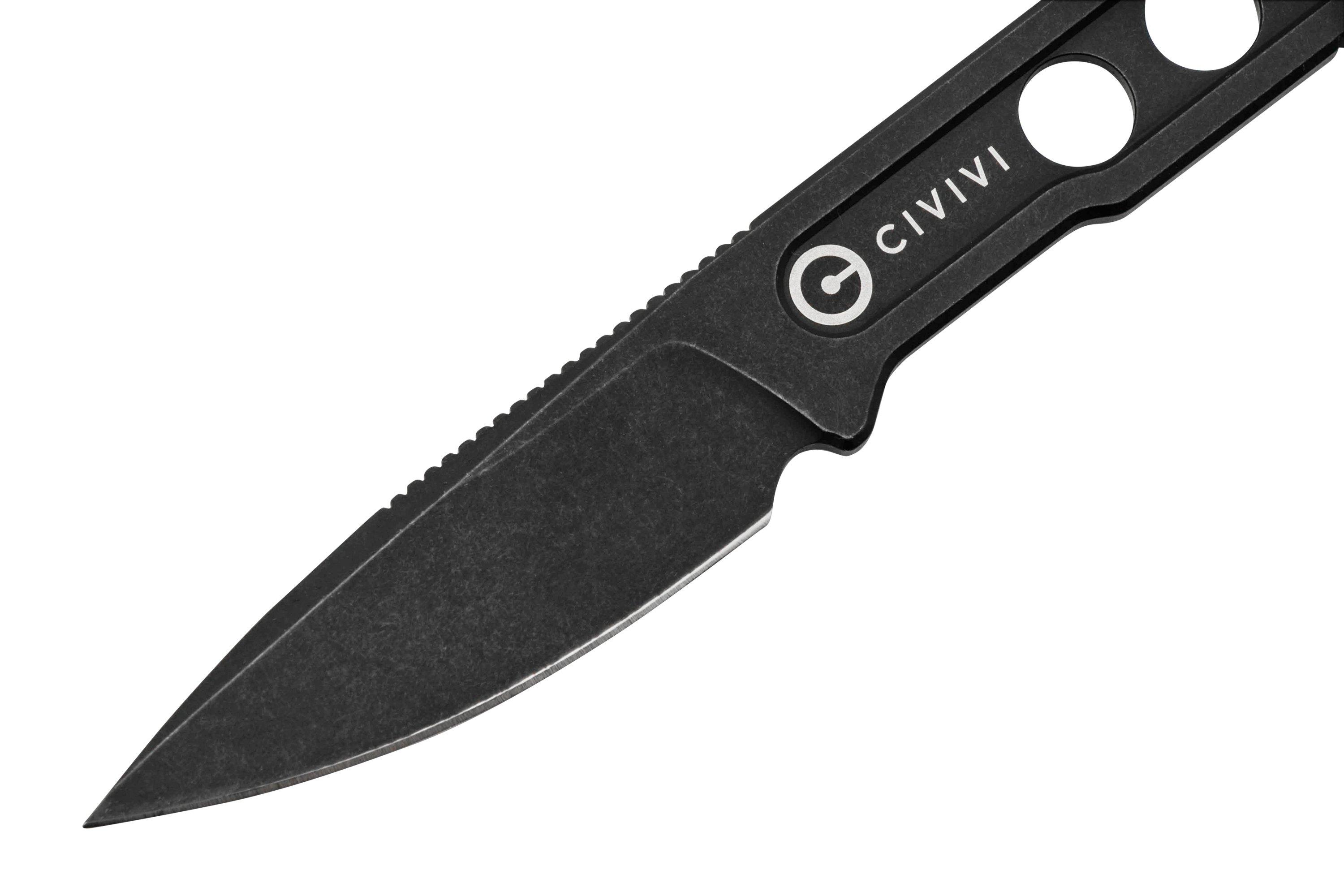 Civivi Circulus C220121, Black Stonewashed nekmes, Ostap