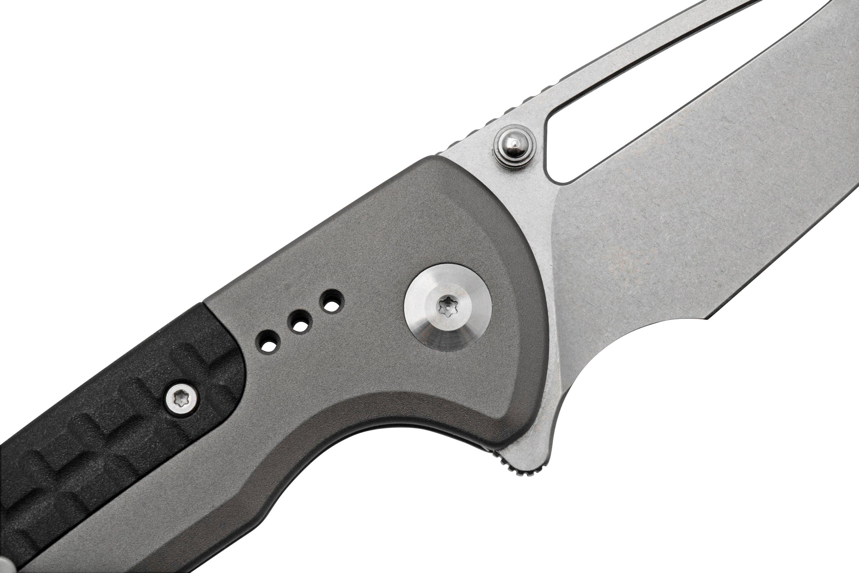 Civivi Sentinel Strike C22025B-2 Grey Aluminium Black FRN, pocket knife ...