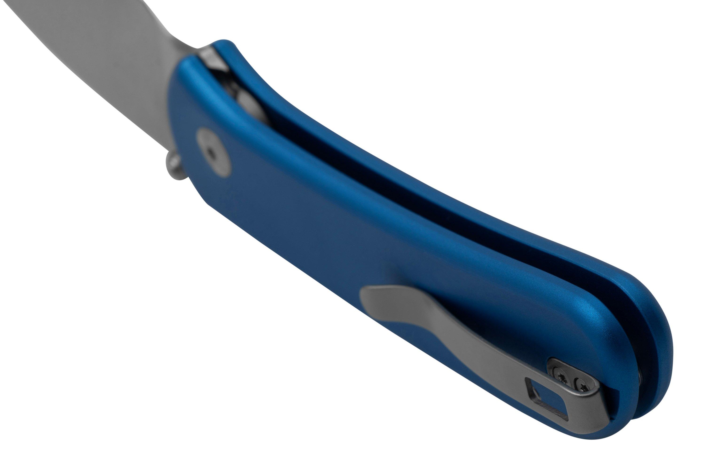 Civivi Qubit C22030E-3 Blue Aluminium, pocket knife | Advantageously ...