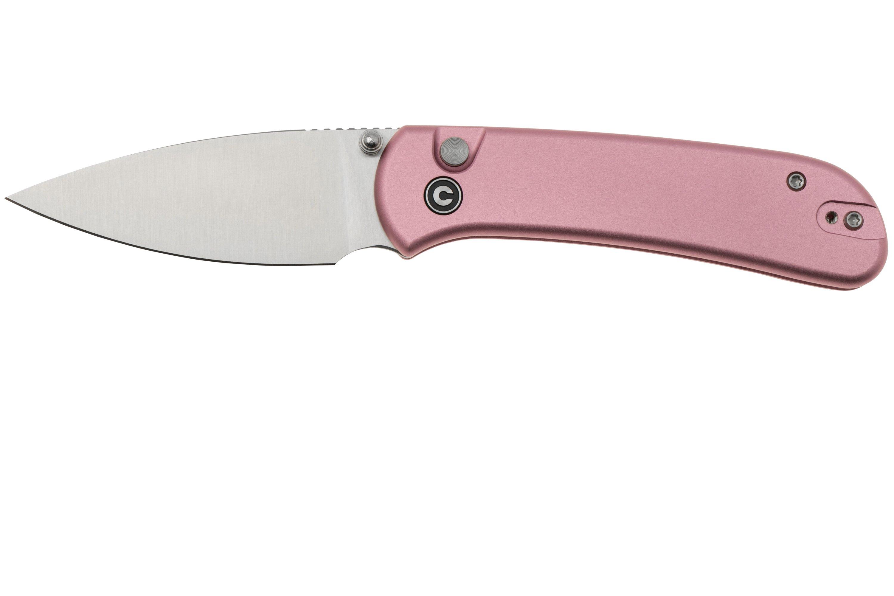 Civivi Qubit C22030E-5 Pink Aluminium, pocket knife