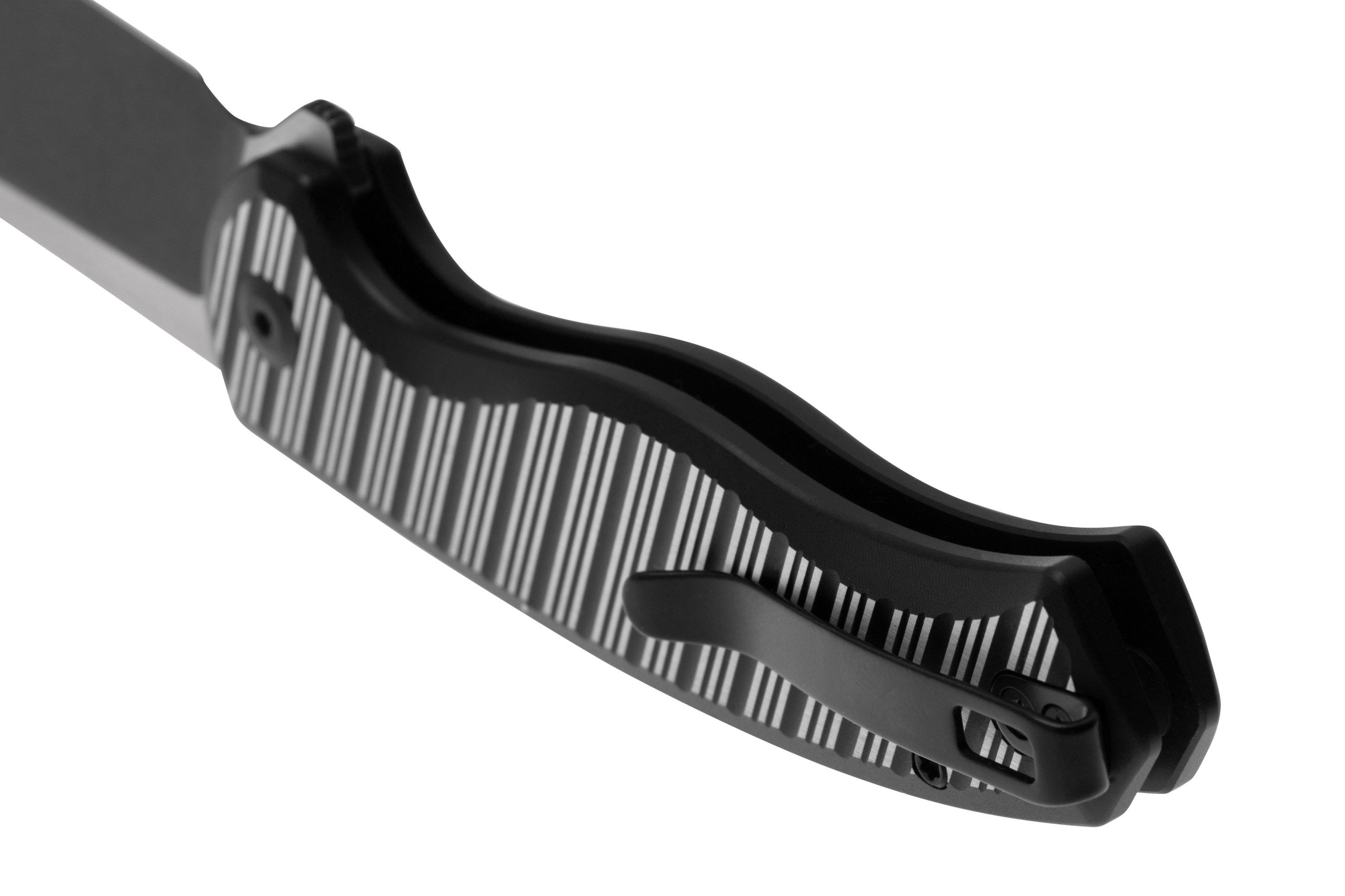 CIVIVI Stormhowl C23040B-1 Blackwashed Satin Nitro-V, Milled Black ...