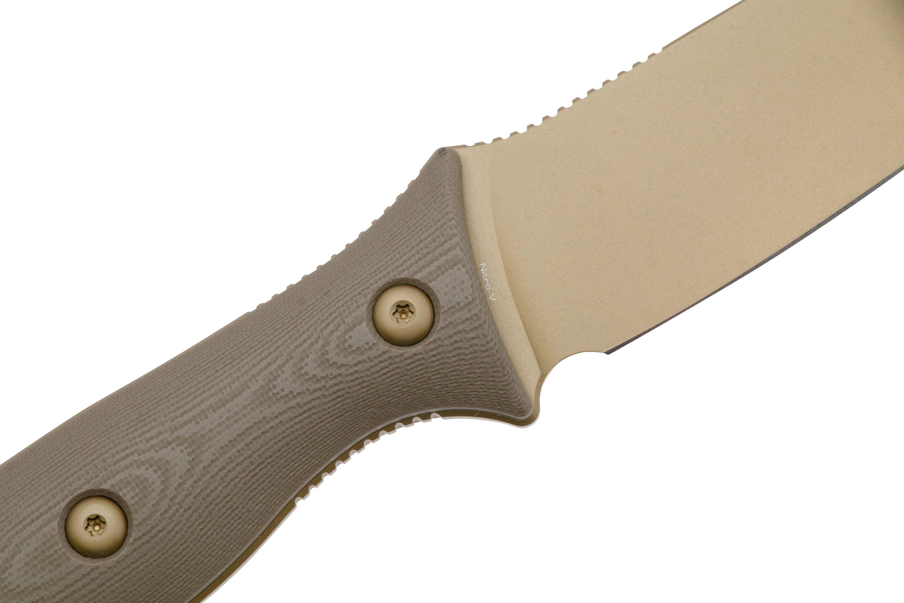 Civivi Stormridge C23041-2 Desert Tan Stonewashed Nitro-V, Tan G10 ...