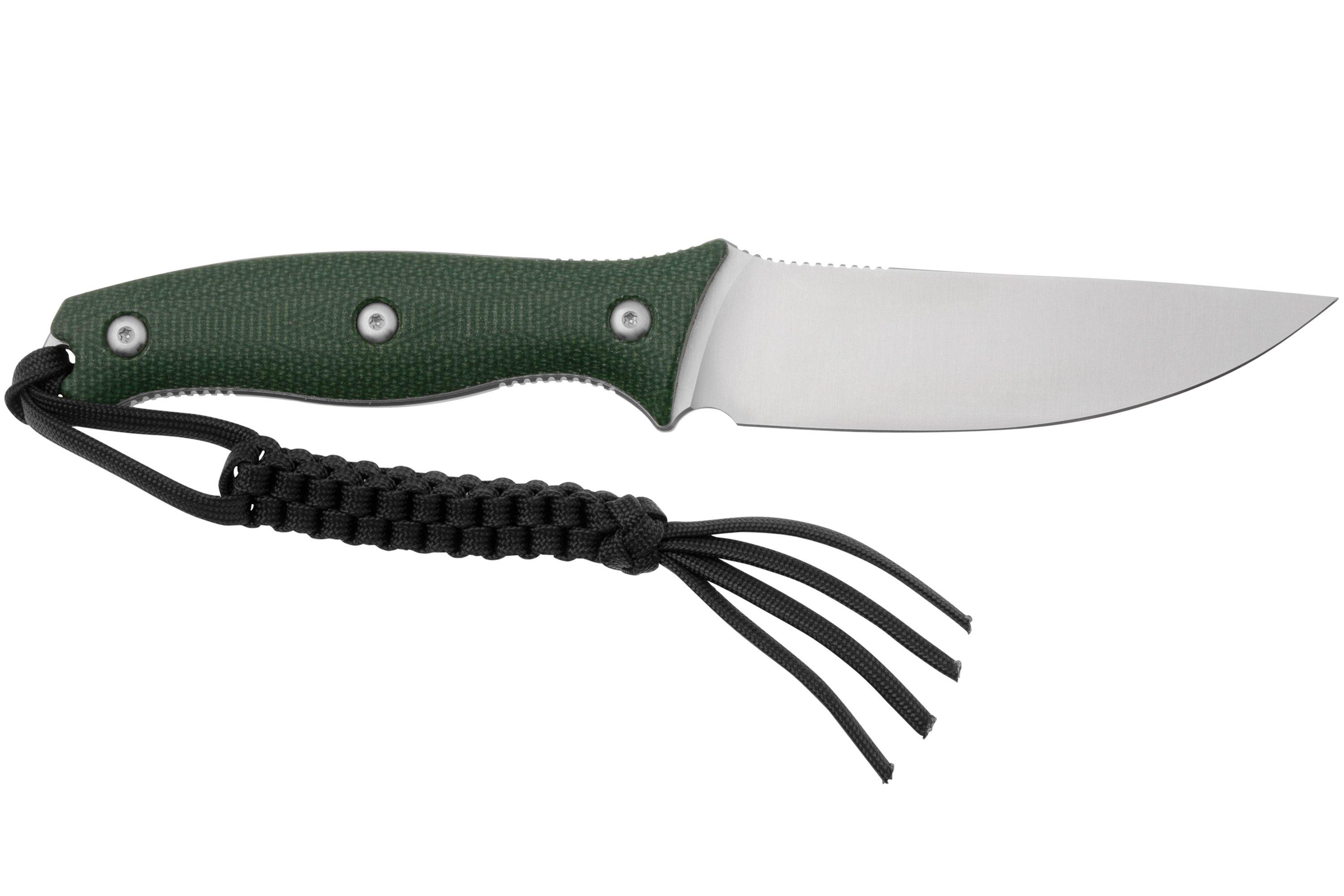 CIVIVI Stormridge C230412 Satin NitroV, Green Canvas Micarta, fixed