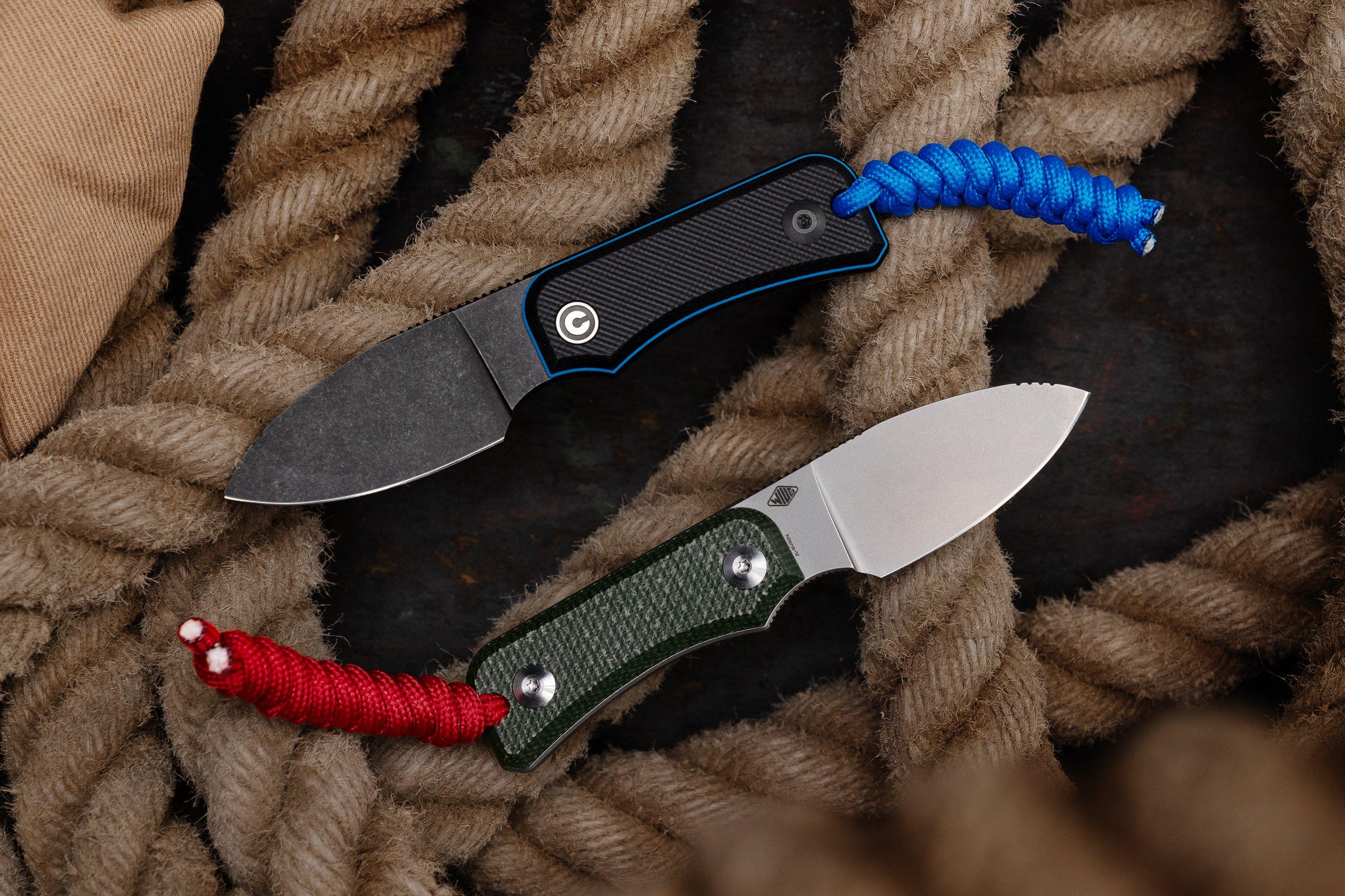 Civivi Baby Banter Fixed C23045-1 Black Nitro-V, Black/Blue G10, fixed knife,  Ben Petersen design | Advantageously shopping at Knivesandtools.co.uk