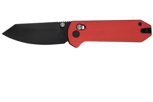 Afbeelding voor Civivi Yonder C23073-2 Blackwashed 14C28N, Red G10, zakmes