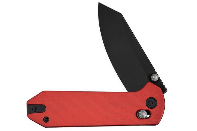 Afbeelding voor Civivi Yonder C23073-2 Blackwashed 14C28N, Red G10, zakmes