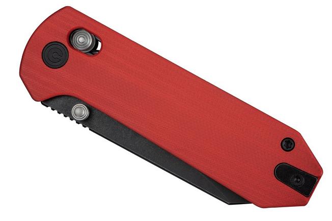 Afbeelding voor Civivi Yonder C23073-2 Blackwashed 14C28N, Red G10, zakmes