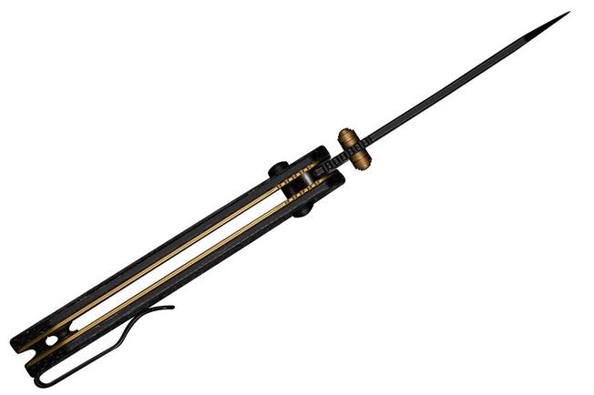 Afbeelding voor Civivi Yonder C23073B-2 Blackwashed 14C28N, Black Burlap Micarta, zakmes