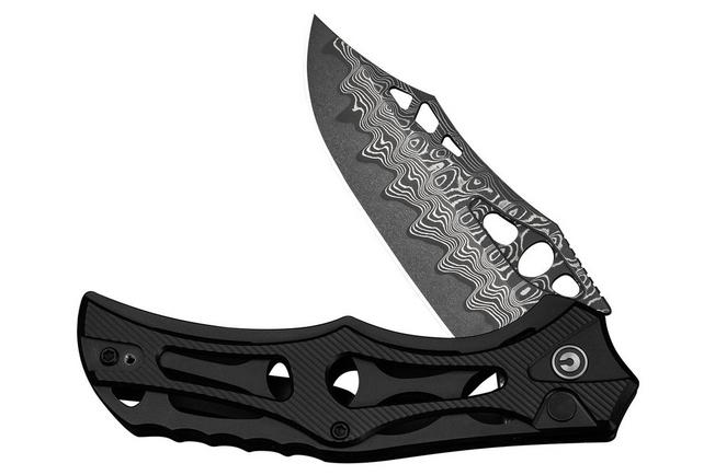 Image pour Civivi Biophase C23083-DS1 Damascus, Black Aluminum, couteau de poche