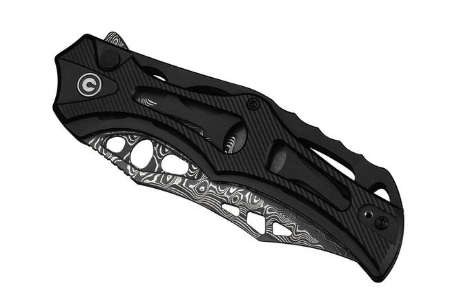 Image pour Civivi Biophase C23083-DS1 Damascus, Black Aluminum, couteau de poche