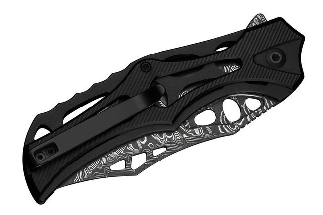 Image pour Civivi Biophase C23083-DS1 Damascus, Black Aluminum, couteau de poche