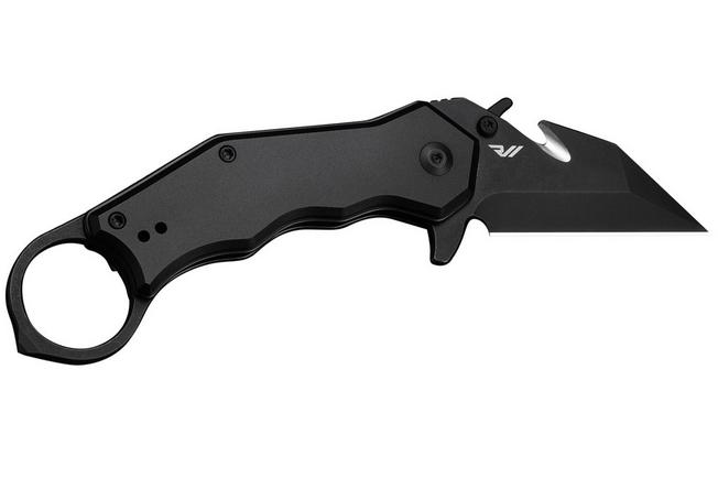 Bild für Civivi Amaroq C24018-2 Blackwashed Nitro-V, Black Aluminium, Taschenmesser, Tony Sentmanat Design 