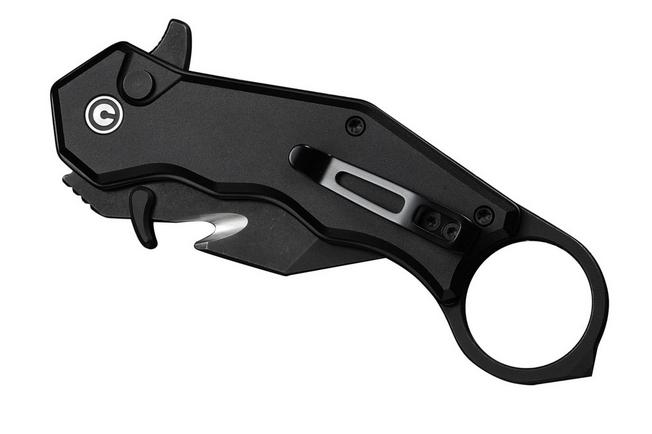 Bild für Civivi Amaroq C24018-2 Blackwashed Nitro-V, Black Aluminium, Taschenmesser, Tony Sentmanat Design 
