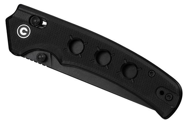 Afbeelding voor Civivi Noctis 24020C-1 Blackwashed Nitro-V, Black G10, zakmes