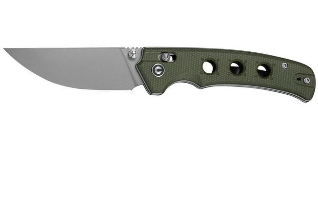 Afbeelding voor Civivi Noctis C24020C-3 Stonewashed Nitro-V, Olive Canvas Micarta, zakmes
