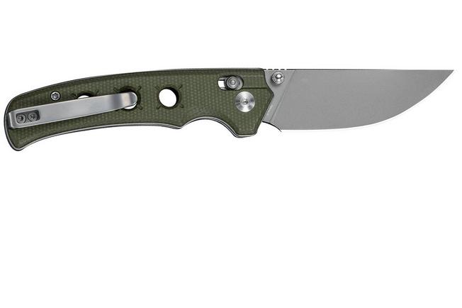 Afbeelding voor Civivi Noctis C24020C-3 Stonewashed Nitro-V, Olive Canvas Micarta, zakmes
