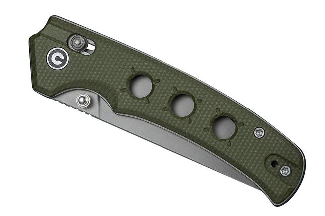 Afbeelding voor Civivi Noctis C24020C-3 Stonewashed Nitro-V, Olive Canvas Micarta, zakmes