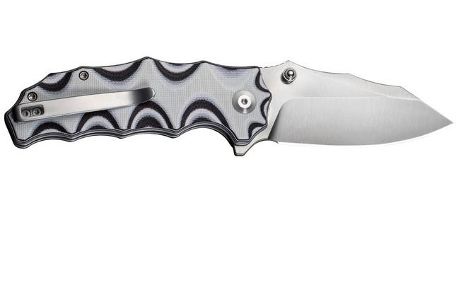 Image pour Civivi Natterjack C24028-3 Satin 14C28N, White Black G10, couteau de poche