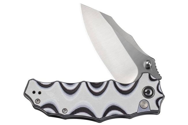 Image pour Civivi Natterjack C24028-3 Satin 14C28N, White Black G10, couteau de poche