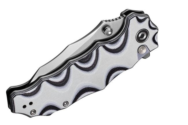Image pour Civivi Natterjack C24028-3 Satin 14C28N, White Black G10, couteau de poche