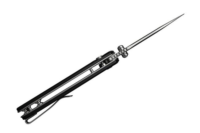 Image pour Civivi Faeger C24031-1 Satin 14C28N, Milled Black G10, couteau de poche