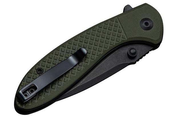 Image pour Civivi Faeger C24031-2 Blackwashed 14C28N, Milled OD Green G10, couteau de poche