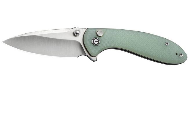 Image pour Civivi Faeger C24031-3 Satin 14C28N, Milled Natural G10, couteau de poche
