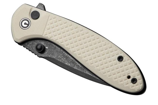 Image pour Civivi Faeger C24031-DS1 Damascus, Milled Ivory G10, couteau de poche