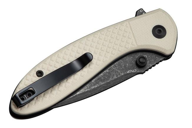 Image pour Civivi Faeger C24031-DS1 Damascus, Milled Ivory G10, couteau de poche