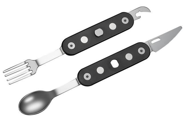 Image pour Civivi Partake C24032C-1, Stainless Steel, Black Aluminum, couverts outdoor