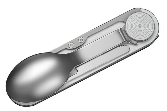 Image pour Civivi Partake C24032C-3, Stainless Steel, Silver Aluminum, couverts outdoor