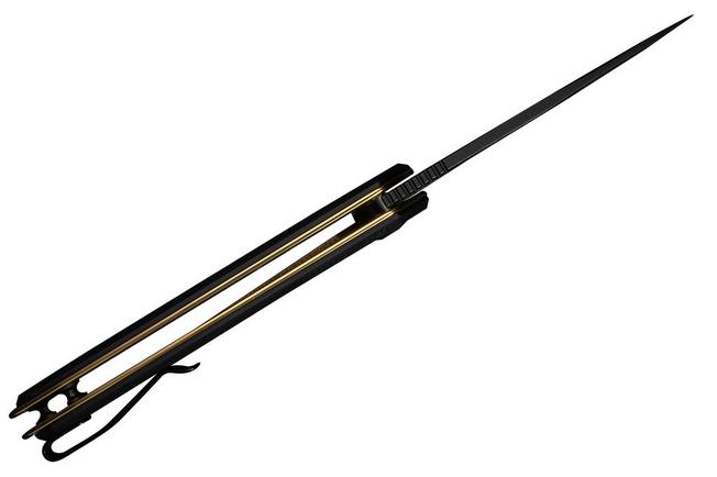 Afbeelding voor Civivi Voidflare C24040-1 Blackwashed 14C28N, Black G10, zakmes