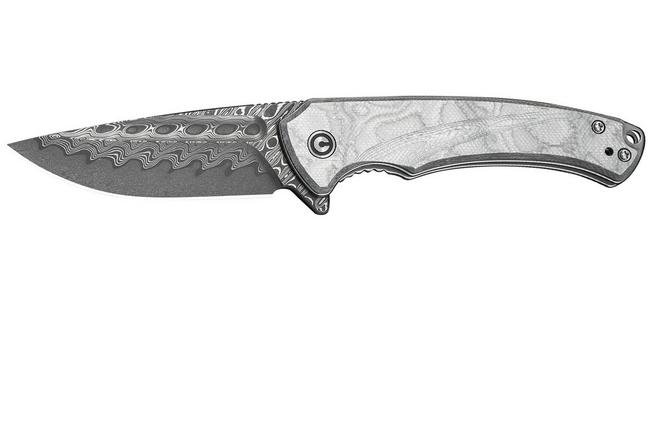 Bild für Civivi Voidflare C24040-DS1 Damascus, G10 Aluminium Foil, Taschenmesser