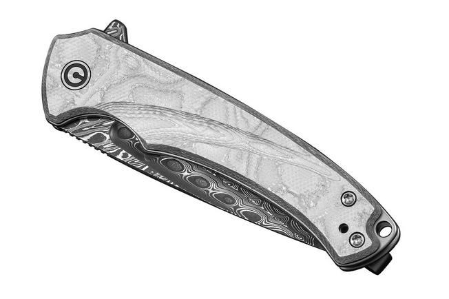 Bild für Civivi Voidflare C24040-DS1 Damascus, G10 Aluminium Foil, Taschenmesser