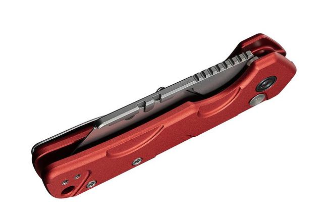 Image pour Civivi Pulsara C24041F-2 Red Aluminium, Stonewashed Blade Holder, 6Cr13 Blade, couteau universel