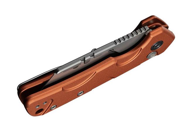 Image pour Civivi Pulsara C24041F-3 Orange Aluminium, Stonewashed Blade Holder, 6Cr13 Blade, couteau universel