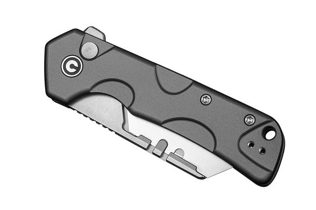 Image pour Civivi Pulsara C24041F-4 Grey Aluminium, Stonewashed Blade Holder, 6Cr13 Blade, couteau universel
