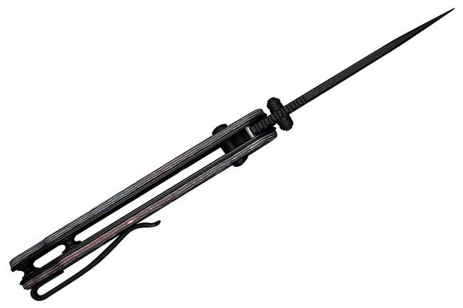 Afbeelding voor Civivi Elementum Crossbar Lock C24063B-1, 12th Anniversary Limited Edition, Blackwashed CPM S35VN, Nebula FatCarbon zakmes