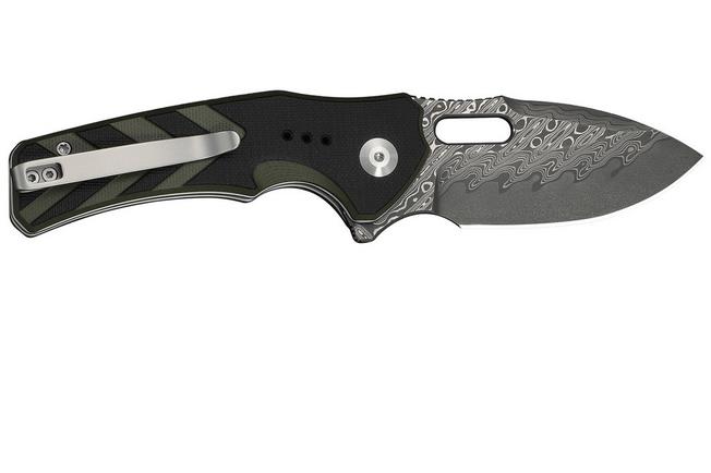 Obraz dla Nóż składany Civivi Vexron C24066-DS1 Damascus, Black & Green G10