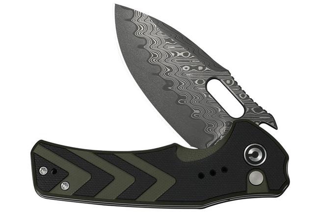 Obraz dla Nóż składany Civivi Vexron C24066-DS1 Damascus, Black & Green G10