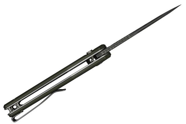 Obraz dla Nóż składany Civivi Vexron C24066-DS1 Damascus, Black & Green G10