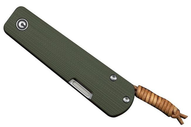 Imagen para Civivi Slippy Sendy C24075B-1, Satin Nitro-V, OD Green G10, navaja, diseño de Ben Petersen