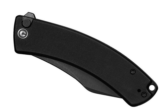 Afbeelding voor Civivi Outlaw Muk C24079-1 Blackwashed 14C28N, Black G10, zakmes