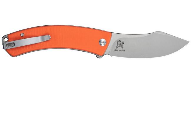 Afbeelding voor Civivi Outlaw Muk C24079-2 Stonewashed 14C28N, Orange G10, zakmes
