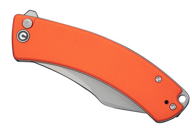 Afbeelding voor Civivi Outlaw Muk C24079-2 Stonewashed 14C28N, Orange G10, zakmes