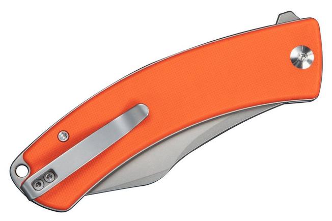 Afbeelding voor Civivi Outlaw Muk C24079-2 Stonewashed 14C28N, Orange G10, zakmes