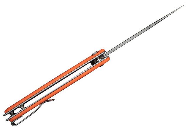 Afbeelding voor Civivi Outlaw Muk C24079-2 Stonewashed 14C28N, Orange G10, zakmes