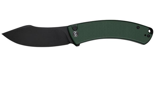 Afbeelding voor Civivi Outlaw Muk C24079-3 Blackwashed 14C28N, Green G10, zakmes
