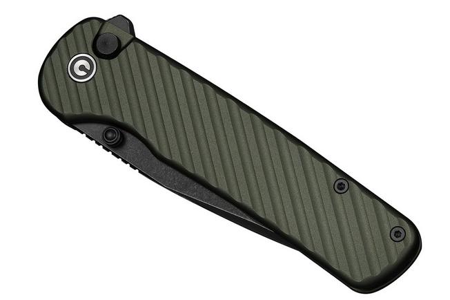 Immagine per Civivi Iron Tide C25011-2, Blackwashed 14C28N, Forest Green Aluminum, coltello  da tasca, design di Pete's Pirate Life